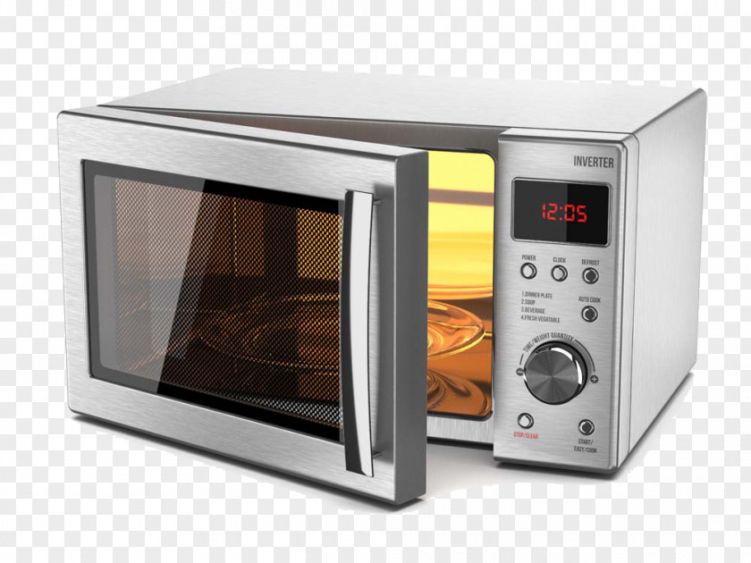 Microwave Oven Induction Cooking Kitchen Stove Home Appliance PNG