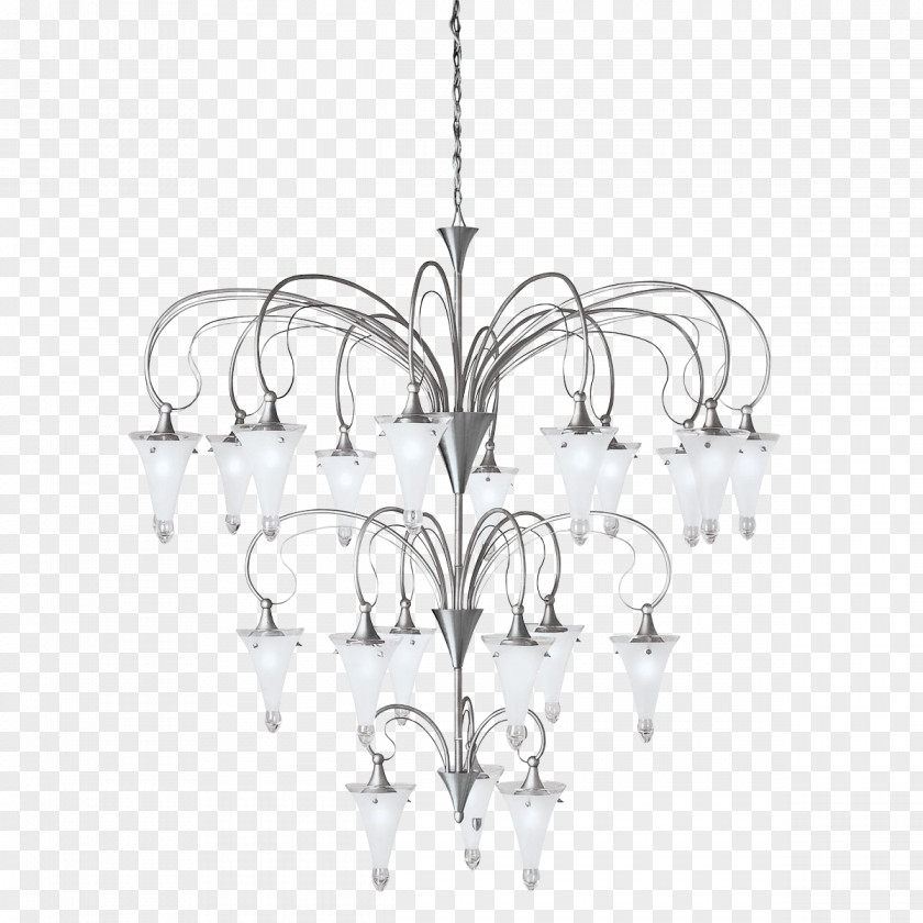 Modern Chandelier Ceiling Light Fixture PNG