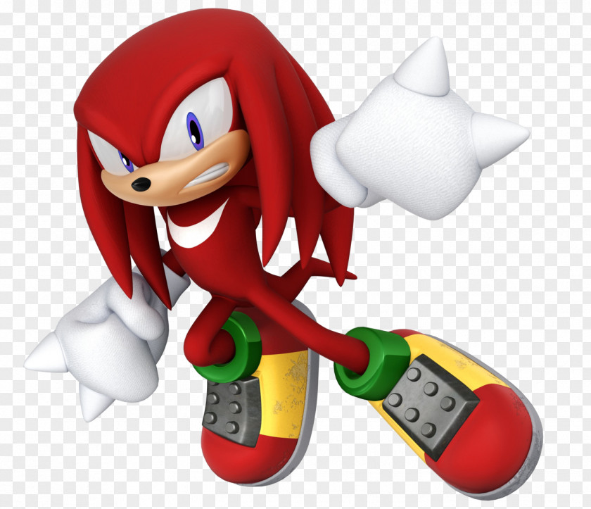 Sonic The Hedgehog Knuckles Echidna & 3 Tails PNG