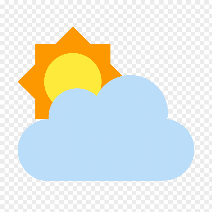 Cloudy Desktop Wallpaper Logo PNG