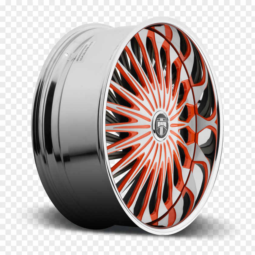 Dub Alloy Wheel Spoke Rim Tire PNG