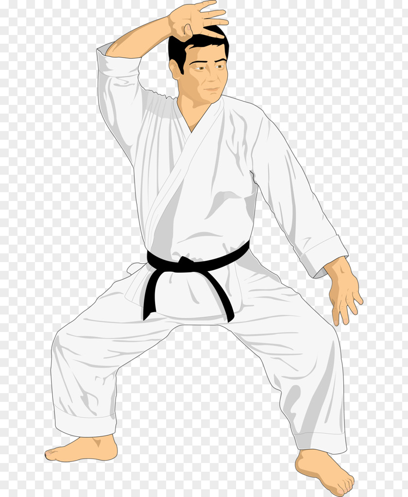 Karate Dobok Taekwondo Drawing Clip Art PNG