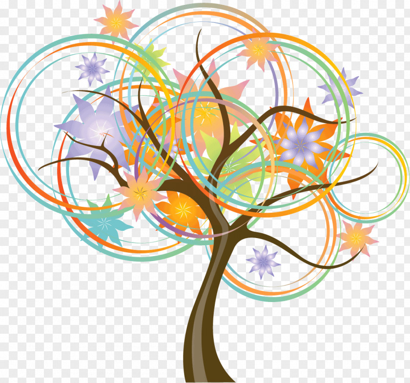 Abstract Tree PNG