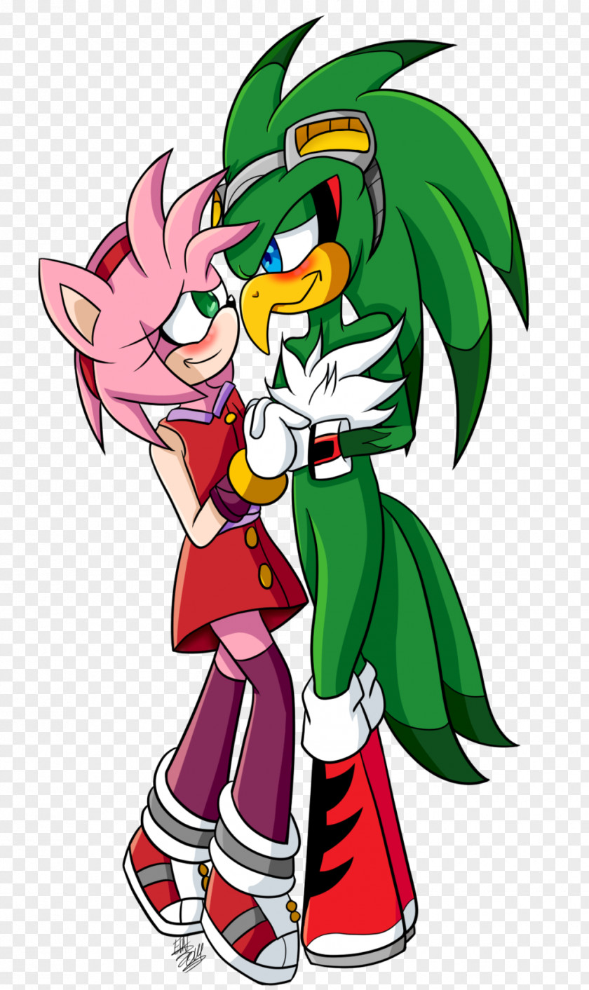 Amy Rose Digital Art PNG