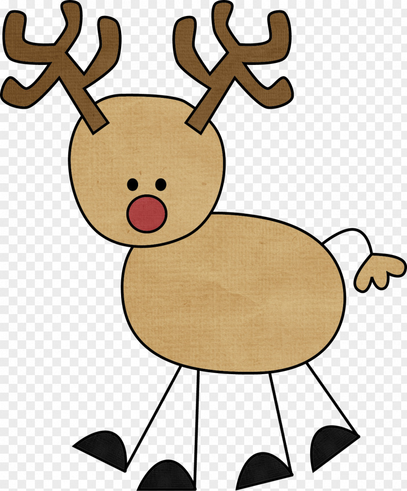 First Grade Fanatics Rudolph Reindeer Santa Claus Drawing Clip Art PNG