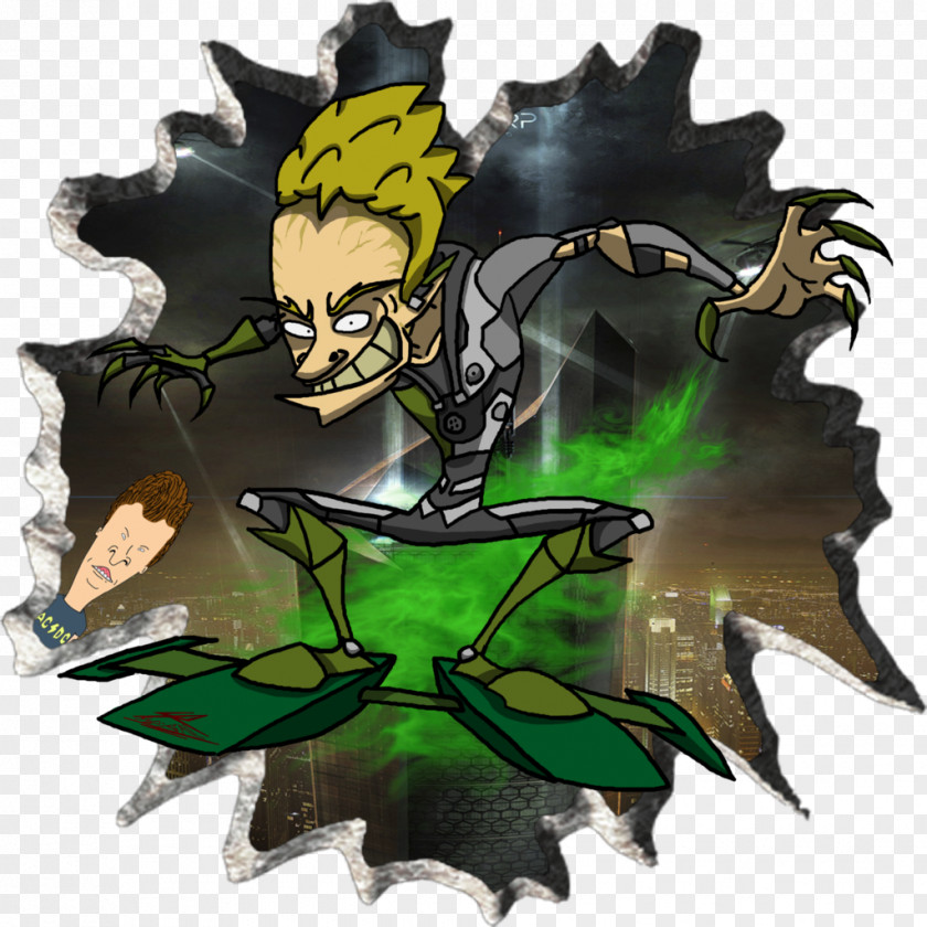 Goblin Green Beavis Spider-Man YouTube Butt-head PNG