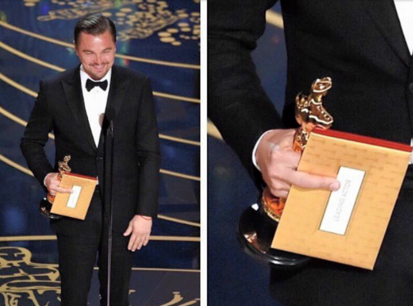 Leonardo Dicaprio 88th Academy Awards Leo Award For Best Actor Film PNG