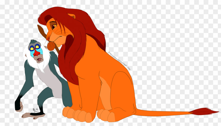 Lion Simba Rafiki Mufasa Zazu PNG