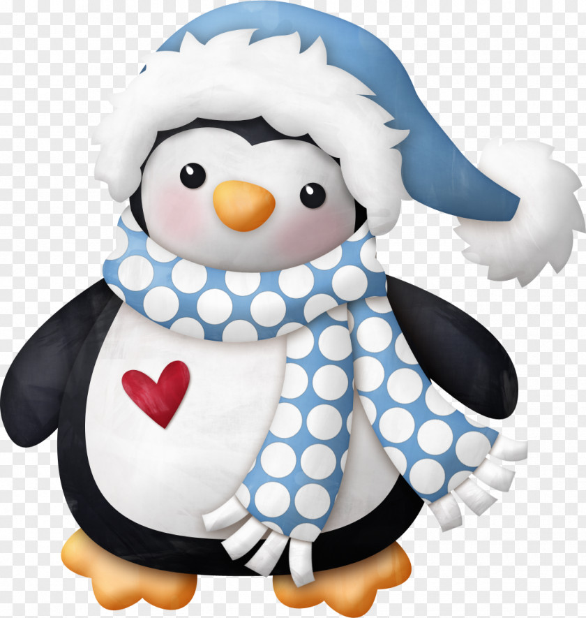 Little Penguin Christmas Royalty-free Clip Art PNG