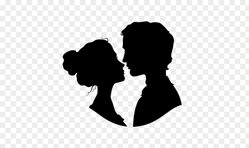 Silhouette Romeo And Juliet Vector Graphics Illustration Clip Art PNG