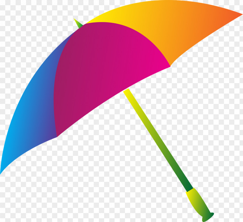 Colored Umbrella Clip Art PNG