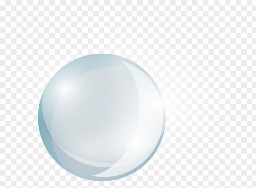 Blue Concise Circle Light Sphere PNG