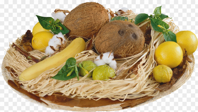 Coconut Food Auglis Fruit Banana PNG