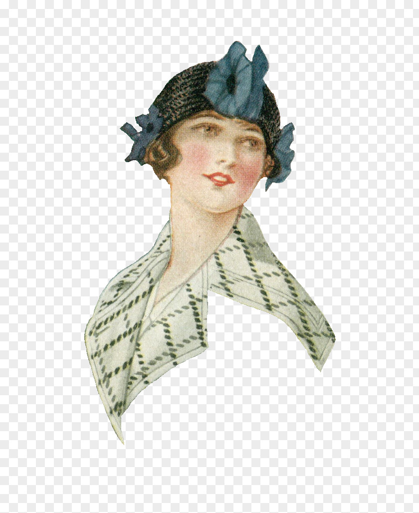 Creative Fashion Cross-stitch Embroidery Hat Pattern PNG