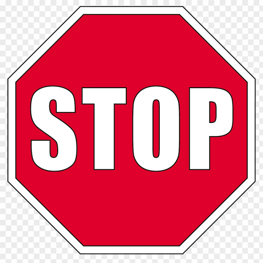 Drive Safety Stop Sign Red Traffic Signaalkleur PNG