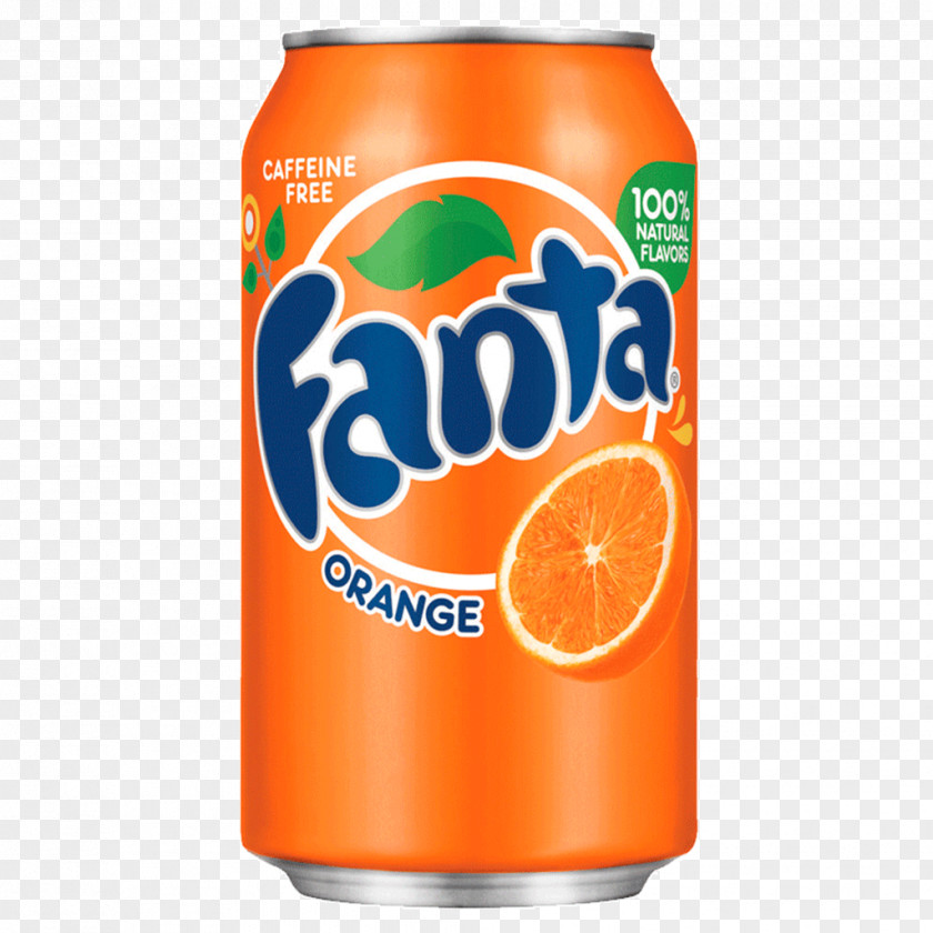 Fanta Fizzy Drinks Coca-Cola Fresca Orange Soft Drink PNG