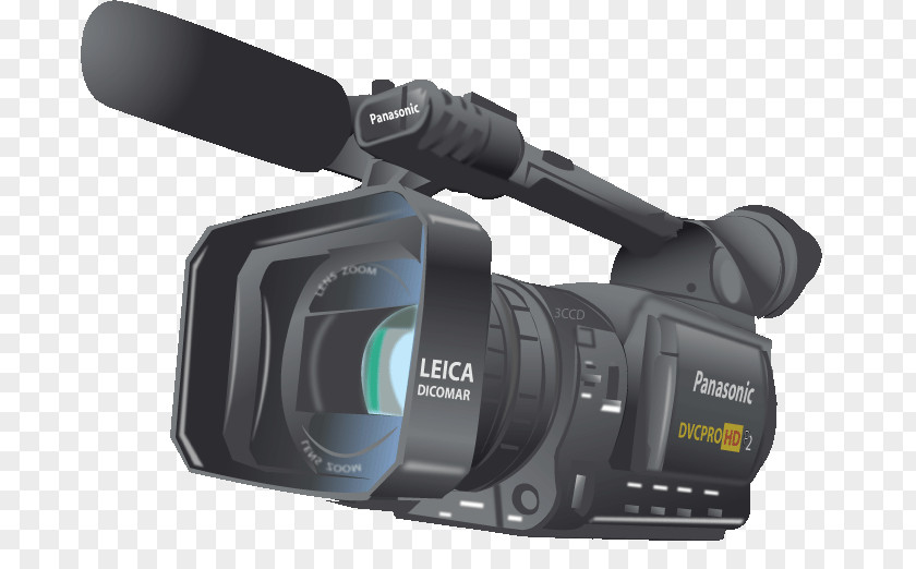 Film Equipment Digital Video Cameras Professional Camera Clip Art PNG