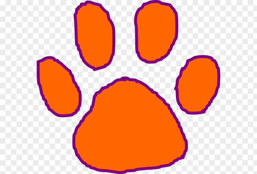 Tiger Clemson University Tigers Women's Basketball Paw Clip Art PNG