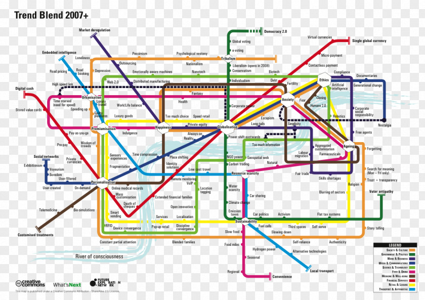Map Future Files Transit Futurist Infographic PNG