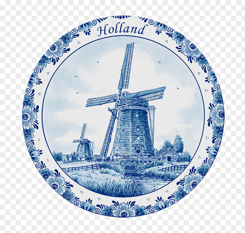 Plate Delftware Porcelain Table PNG