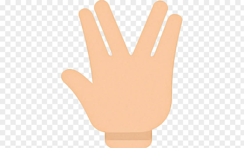Sign Language Beige Thumb Finger PNG