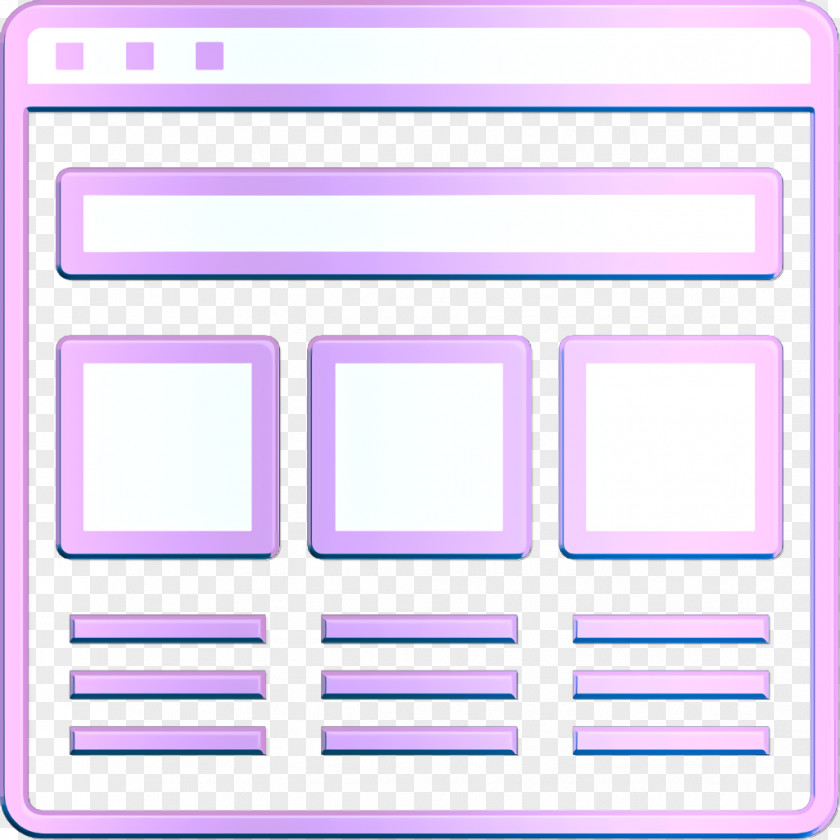 Website Icon Dashboard User Interface PNG