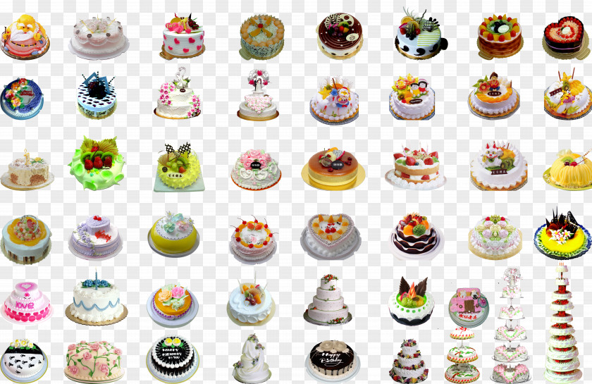 Birthday Cake Collection Ice Cream PNG