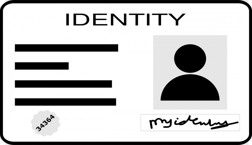 Id Card Identity Document Clip Art PNG