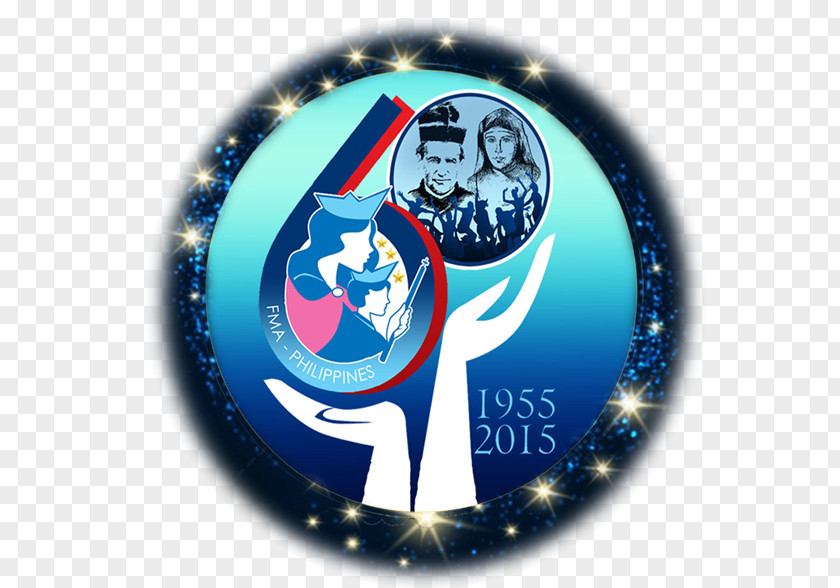 Salesians Of Don Bosco In The Philippines Emblem Logo Cobalt Blue Badge PNG