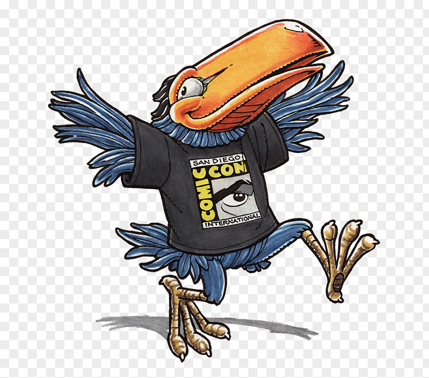 Toucan San Diego Comic-Con WonderCon Phoenix Comic Fest Comics Eisner Award PNG