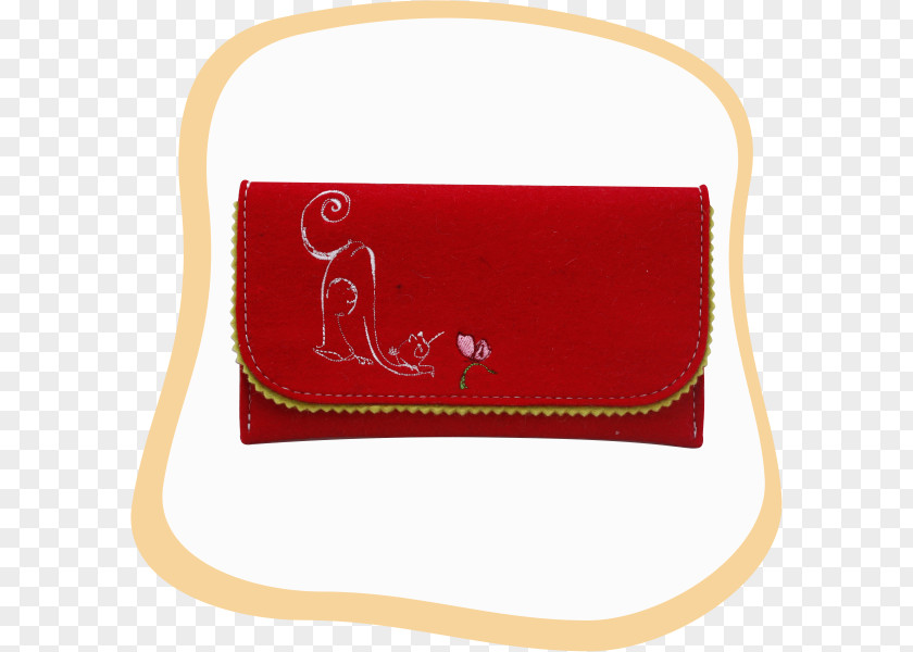 Wallet Handbag Cat Felt Souvenir PNG