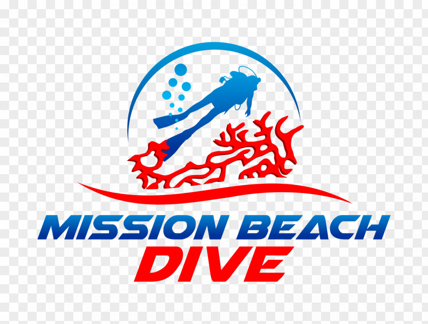 Great Barrier Reef Mission Beach Dive Logo Brand Product PNG