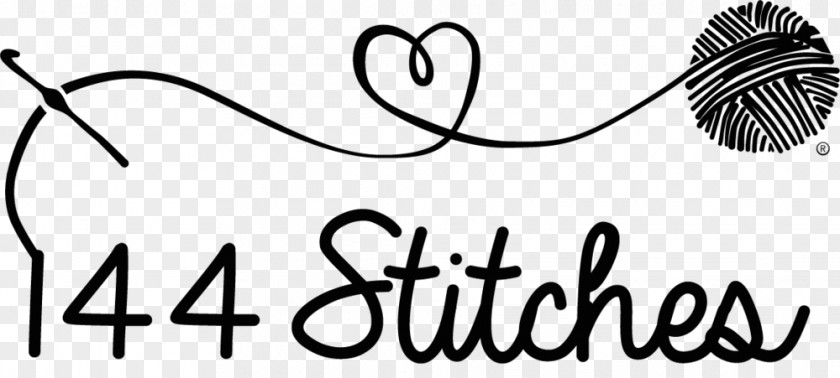 Sally Stitches Clip Art Granny Square Crochet Pattern Logo PNG