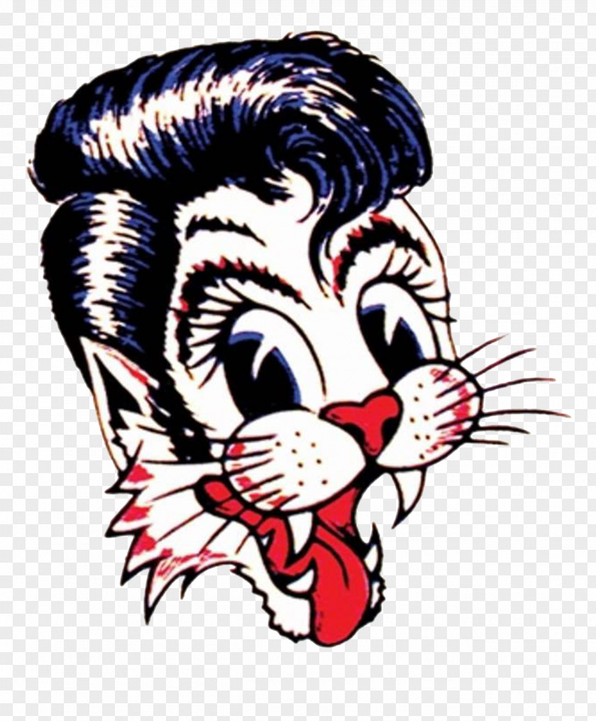 Stray Cats Cat Strut Rockabilly Song PNG Song, pin up girl clipart PNG
