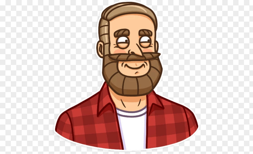 Telegram Sticker Moustache Joke Cartoon Beard Human Behavior PNG