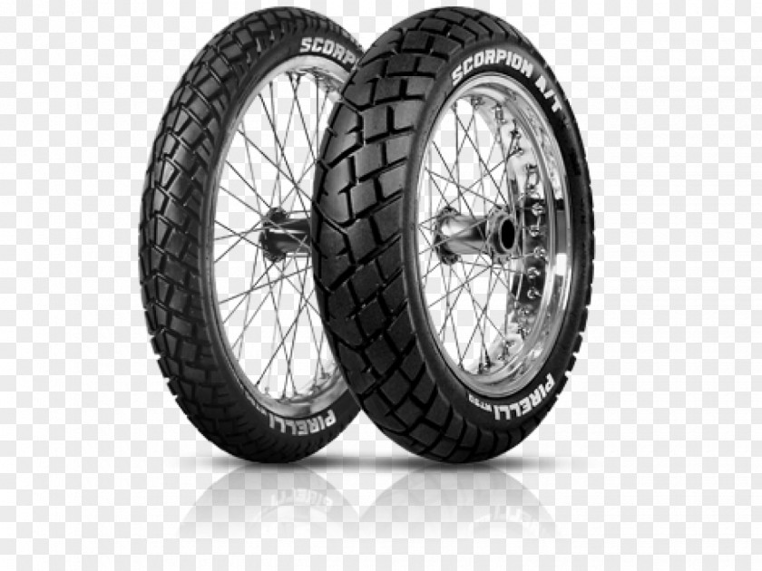Tire Track Dual-sport Motorcycle Tires Pirelli PNG