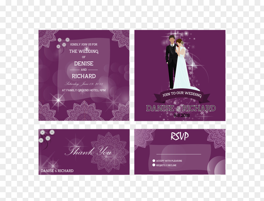 Wedding Invitation Convite Gratis Template PNG