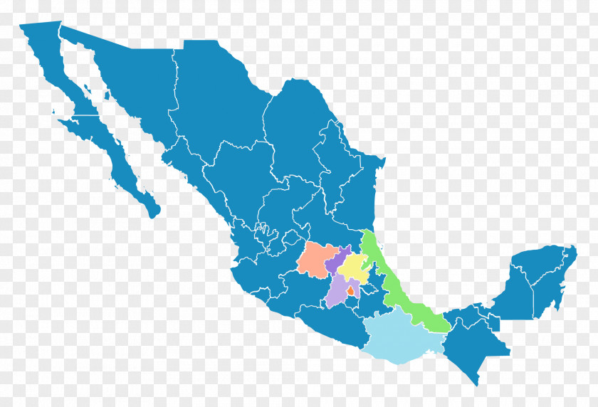 Map Mexico City Vector PNG