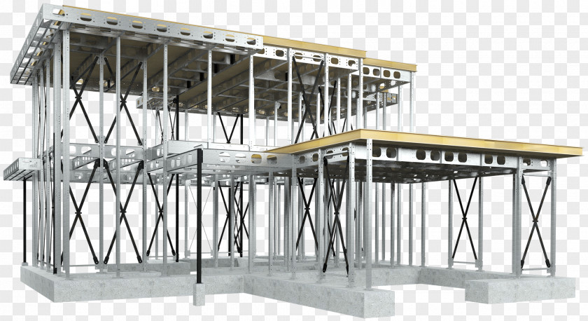 Strong Features Structural Steel Structure Building PNG