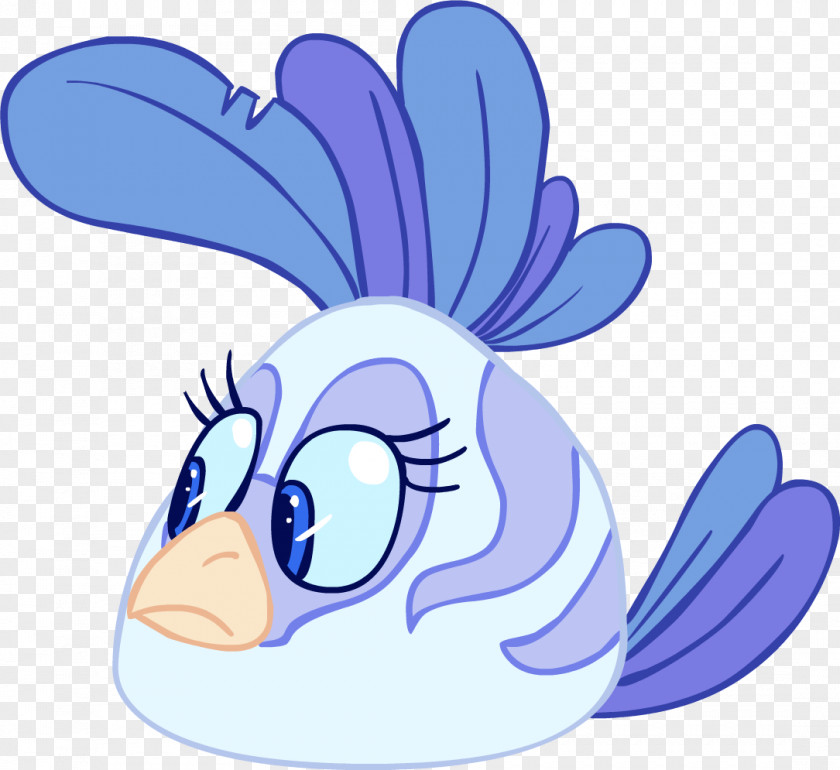 Angry Birds Blue Horse Character Cartoon Clip Art PNG