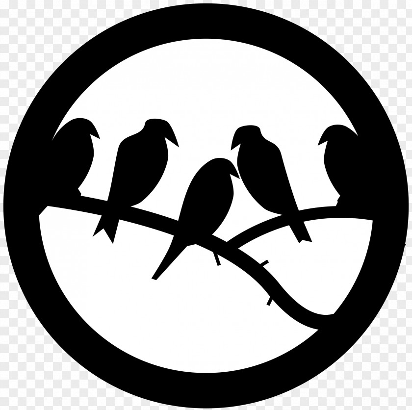 Bird Badge Clip Art PNG
