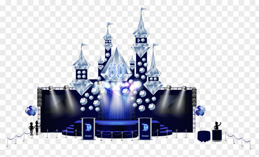 Disney Castle Sleeping Beauty Walt World Behance Promotion The Company PNG