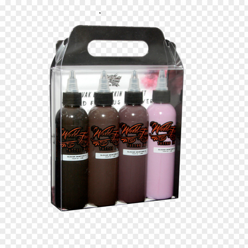 Ink Material Bottle Brown PNG
