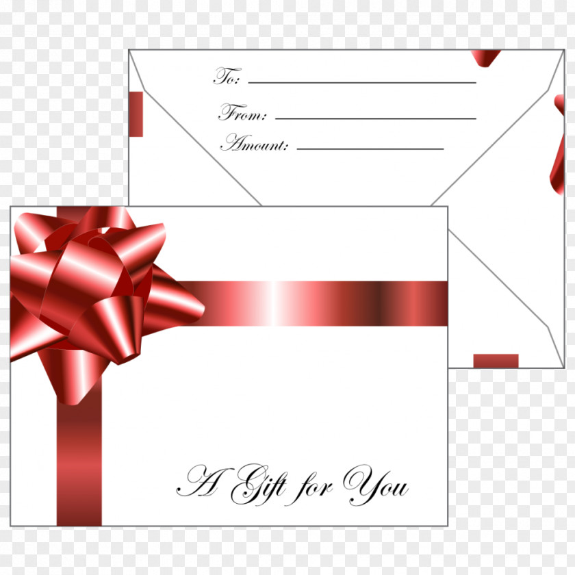Ribbon Paper Rectangle Gift PNG