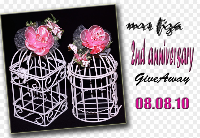 2nd Anniversary Petal Floristry Pink M Gift PNG