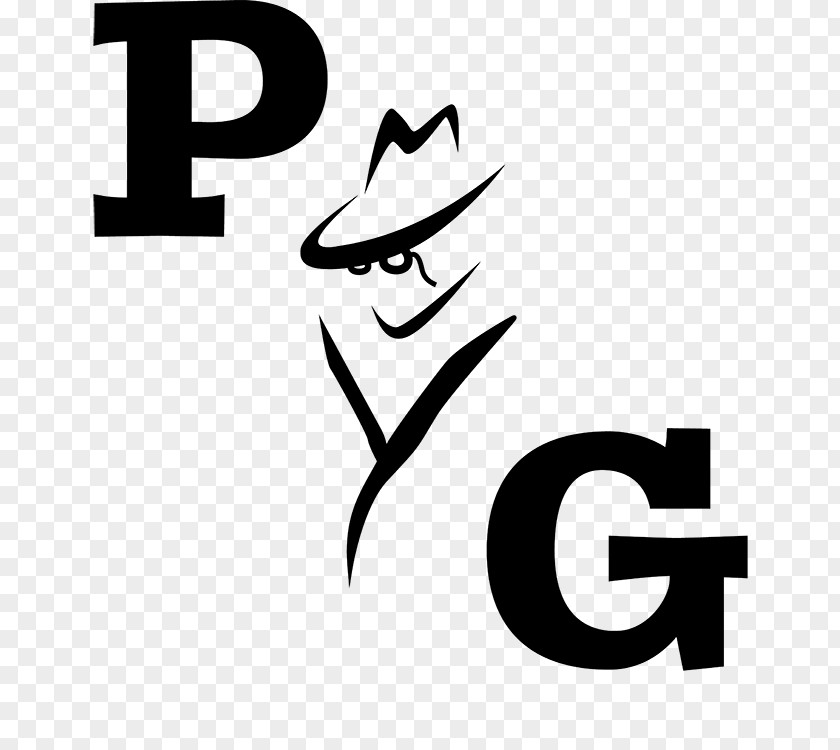 Initials Graphic Design Monochrome Logo PNG