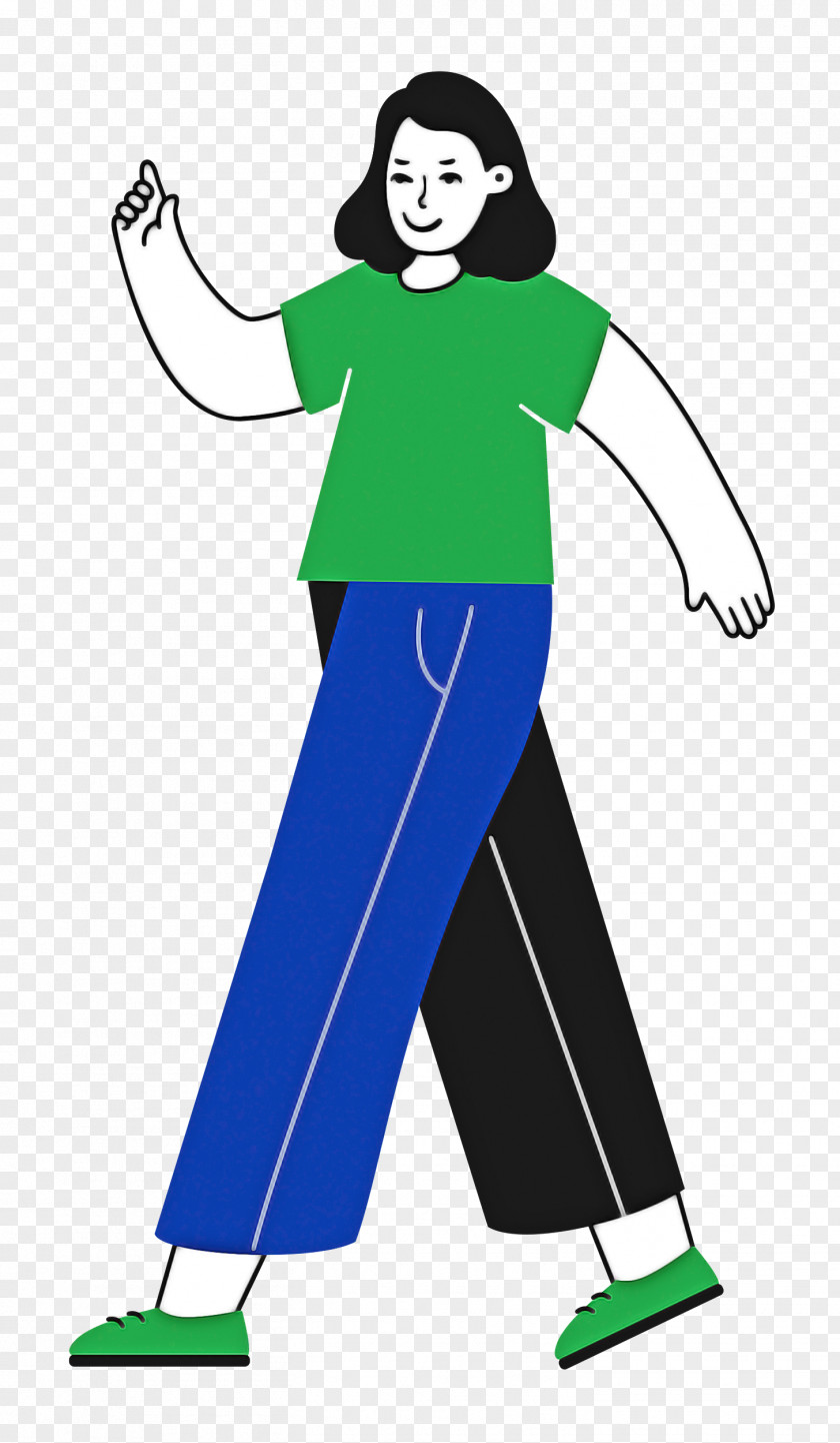 Standing Girl Woman PNG