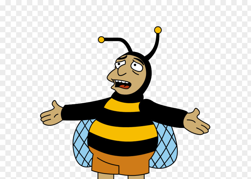 Bee Character Bumblebee Man Grampa Simpson Fat Tony Mr. Burns PNG