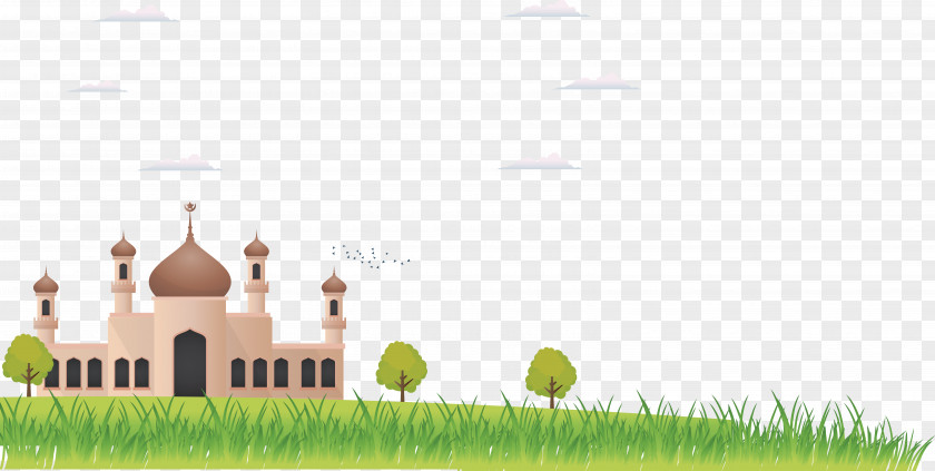 Castle Vector Euclidean PNG