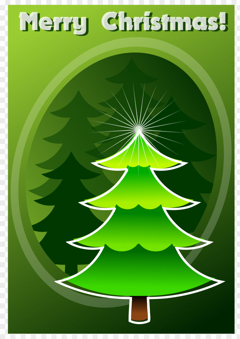 Christmas Postcard Clip Art PNG